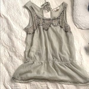 Miami sage green tank